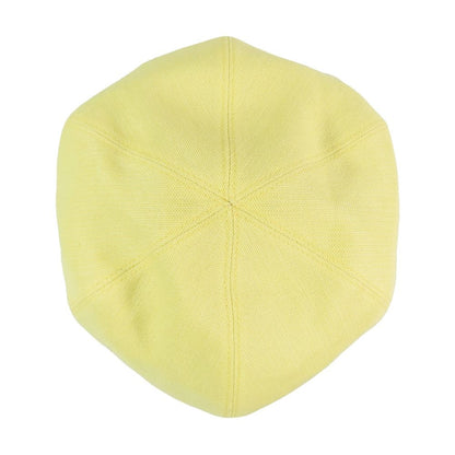 Hermes Gabrielle Beret Linen Hat Cap Yellow 57 cm Handbag