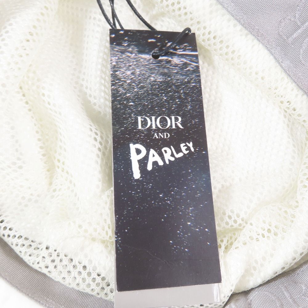 Dior Parley for the Oceans Safari Hat Bucket Hat Drawstring Logo Patch Mesh