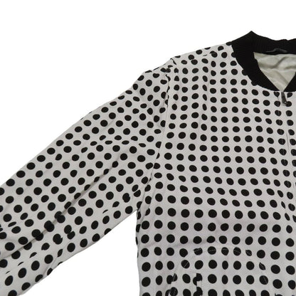 Dolce & Gabbana Dot Jacket Zip Up 52 Off White Brown