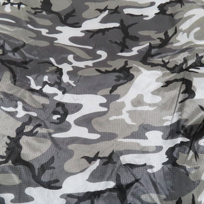 Celine Eddie Era Camouflage Pullover Nylon Jacket Windbreaker 44 Gray