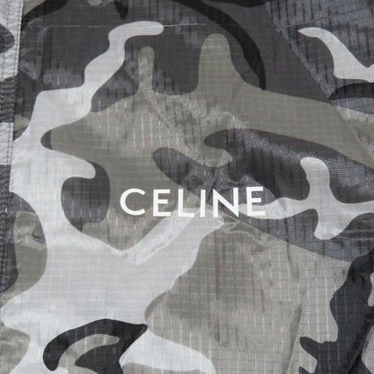 Celine Eddie Era Camouflage Pullover Nylon Jacket Windbreaker 44 Gray