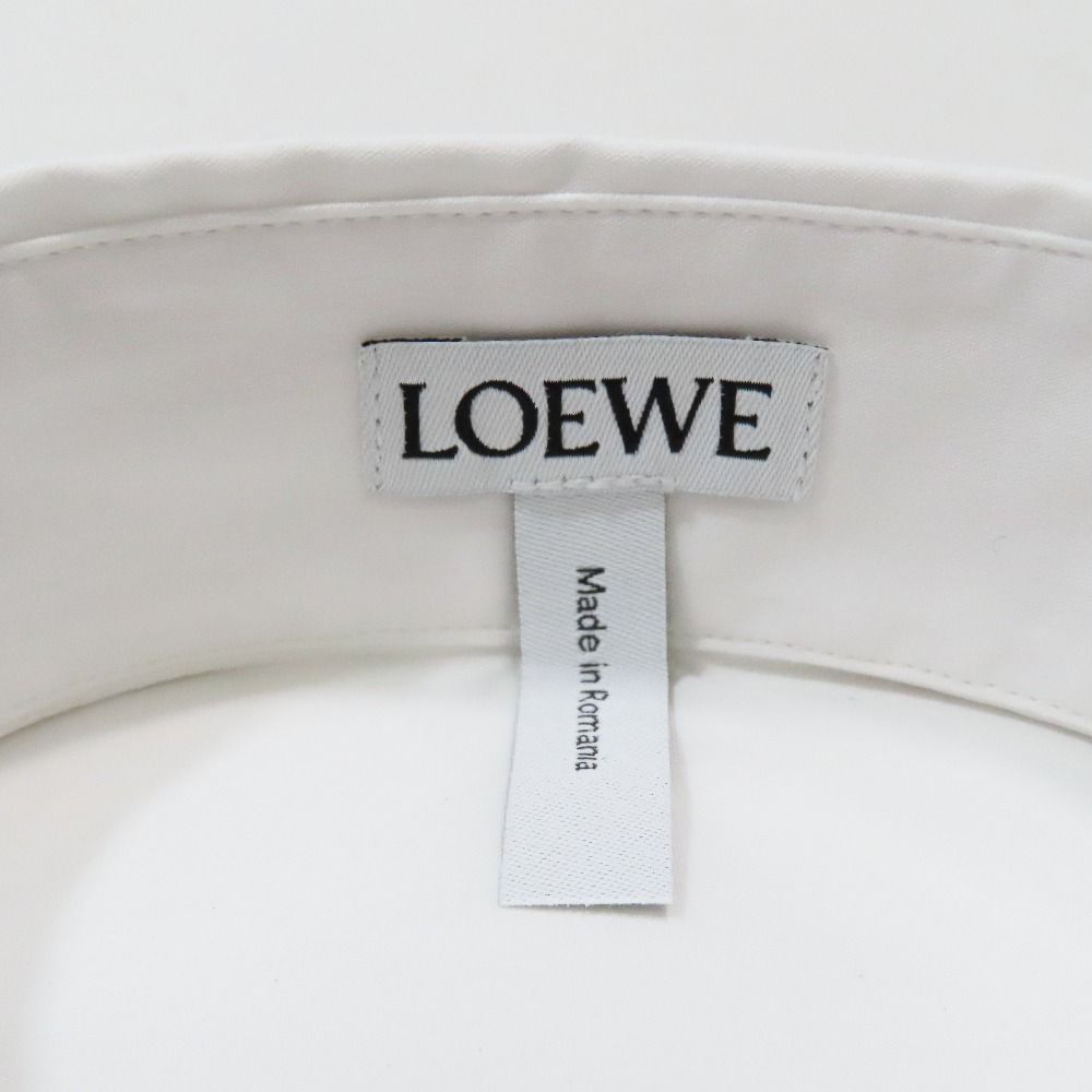 Loewe Dress Shirt Blouse Fly Front Long Sleeve Top 32 White