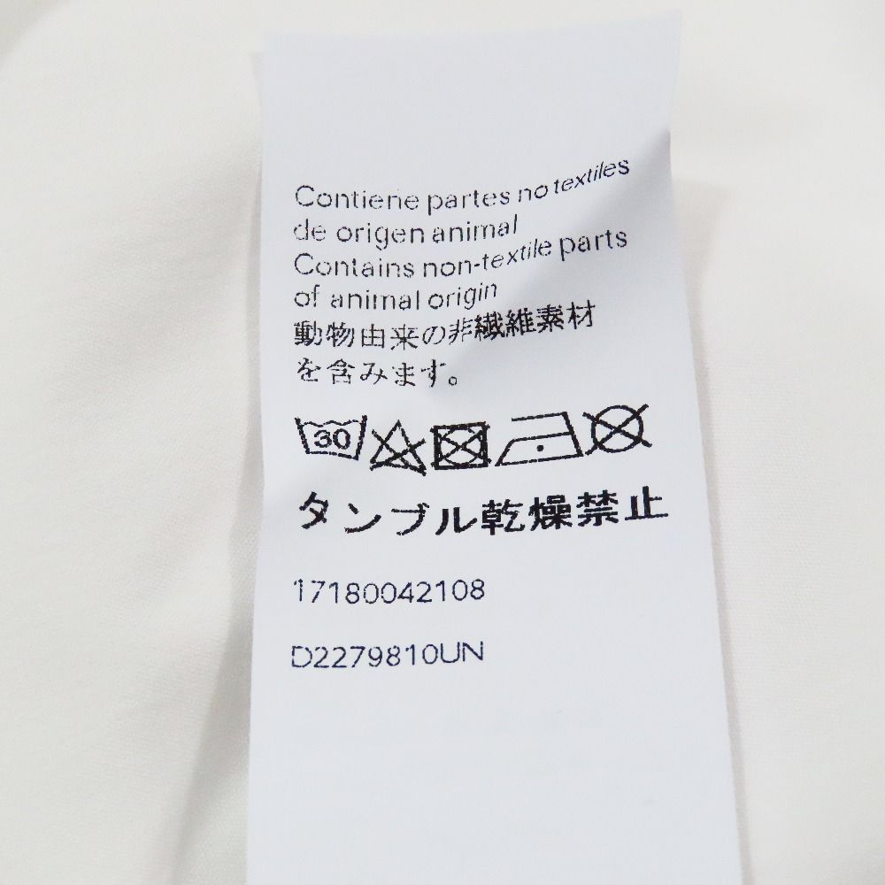 Loewe Dress Shirt Blouse Fly Front Long Sleeve Top 32 White