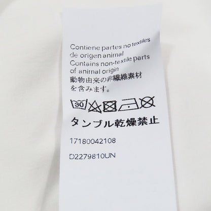 Loewe Dress Shirt Blouse Fly Front Long Sleeve Top 32 White