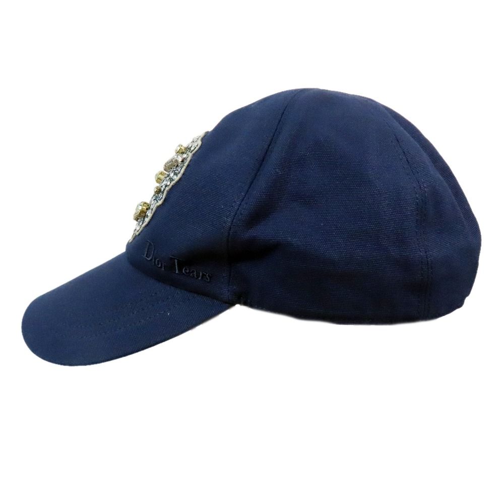 Dior Denim Tears Baseball Cap Hat Visual Patch M Navy