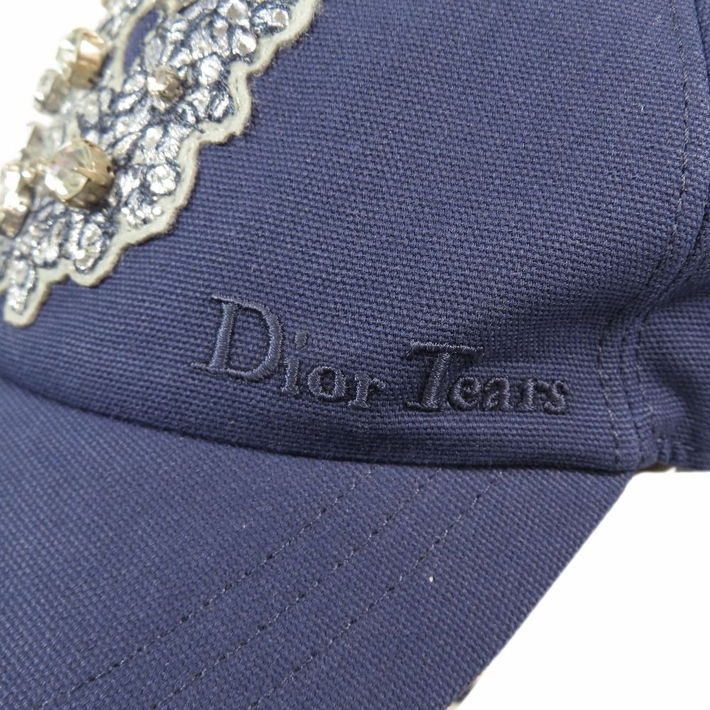 Dior Denim Tears Baseball Cap Hat Visual Patch M Navy
