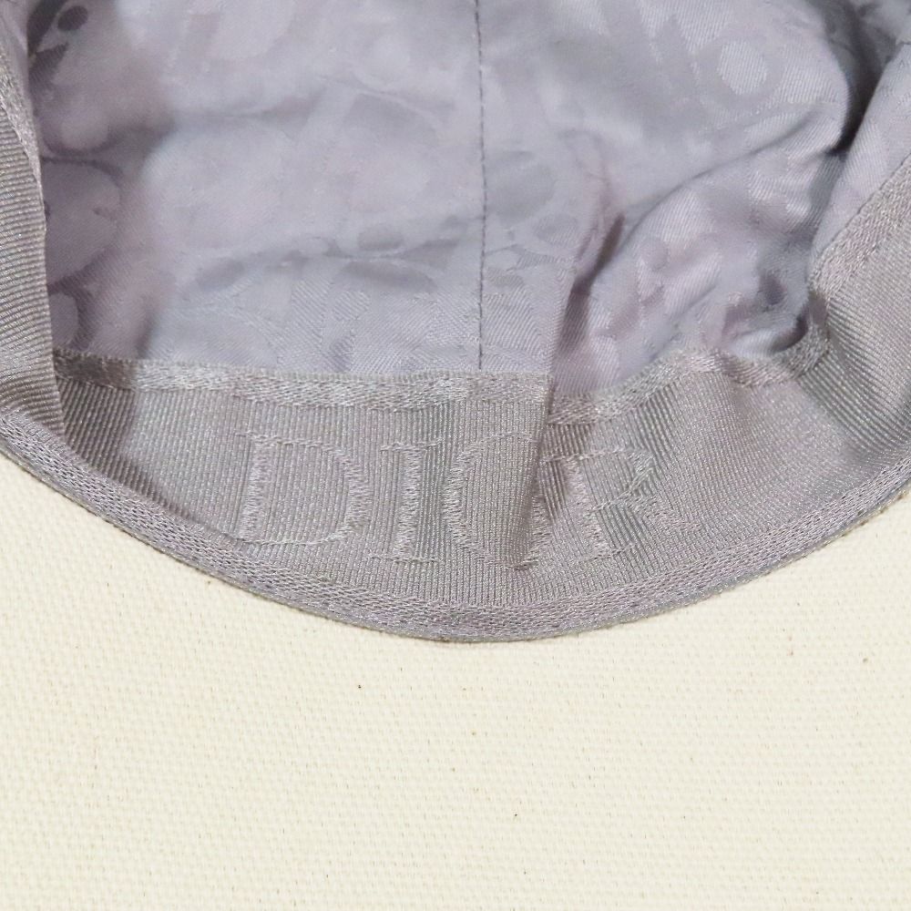 Dior Denim Tears Baseball Cap Hat Flower Logo Patch L Beige