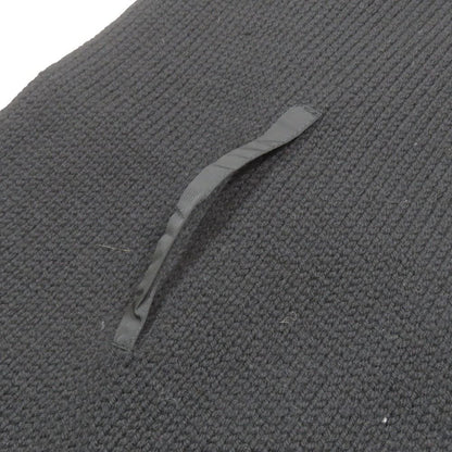 Prada Sport Reversible Nylon Knit Scarf Shawl Archive Vintage Black Sweater