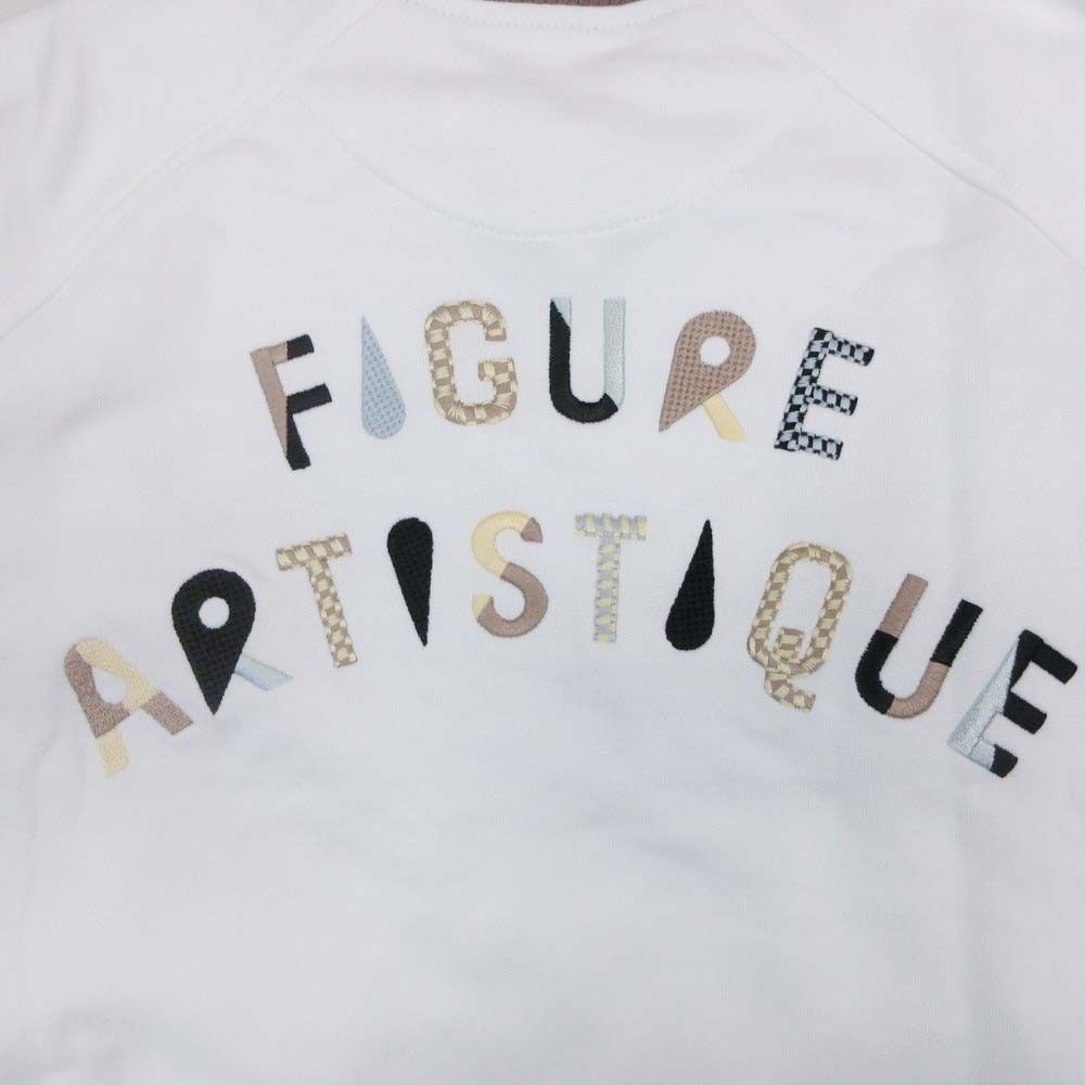 Hermes Figure Artistic Sweatshirt Pullover Fleece Trainers 34 White