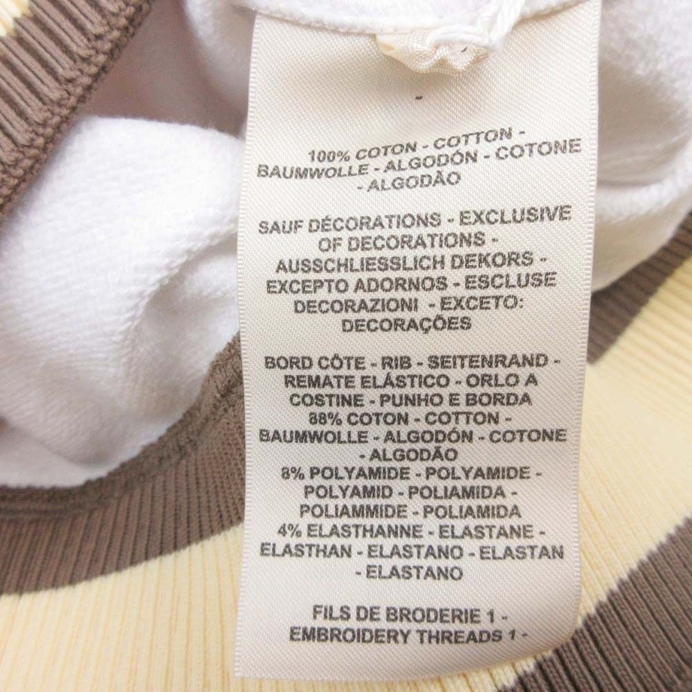 Hermes Figure Artistic Sweatshirt Pullover Fleece Trainers 34 White