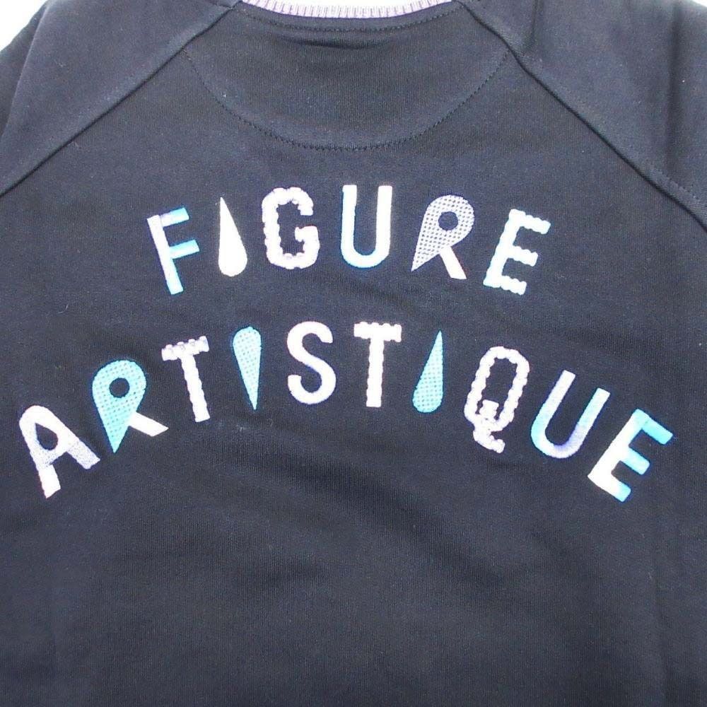 Hermes Figure Artistic Sweatshirt Pullover Fleece Trainers 38 Black