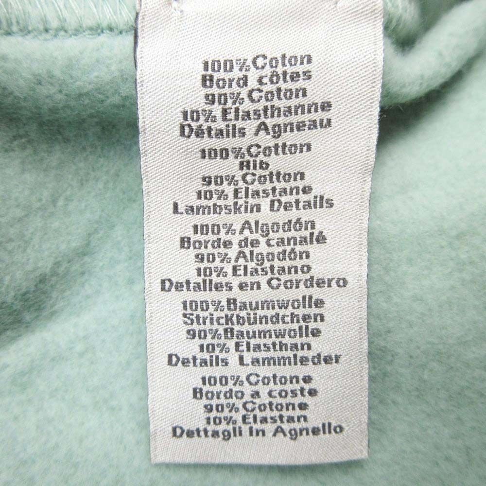 Hermes Etriers Decales Armor Leather Patch Sweatshirt Shirt Brushed Lining