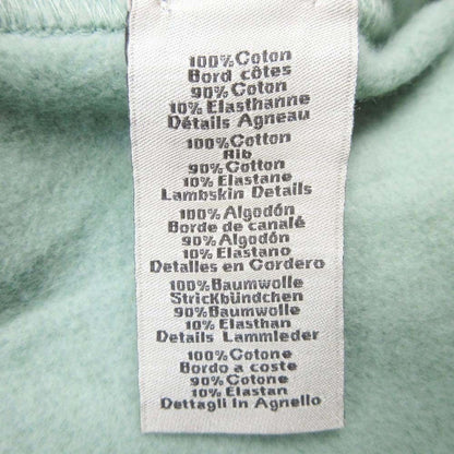 Hermes Etriers Decales Armor Leather Patch Sweatshirt Shirt Brushed Lining