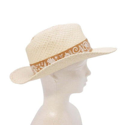 Hermes Garden Sous le Charme D'orphee Hat Straw Hat Folded Hat Ex a Dos le