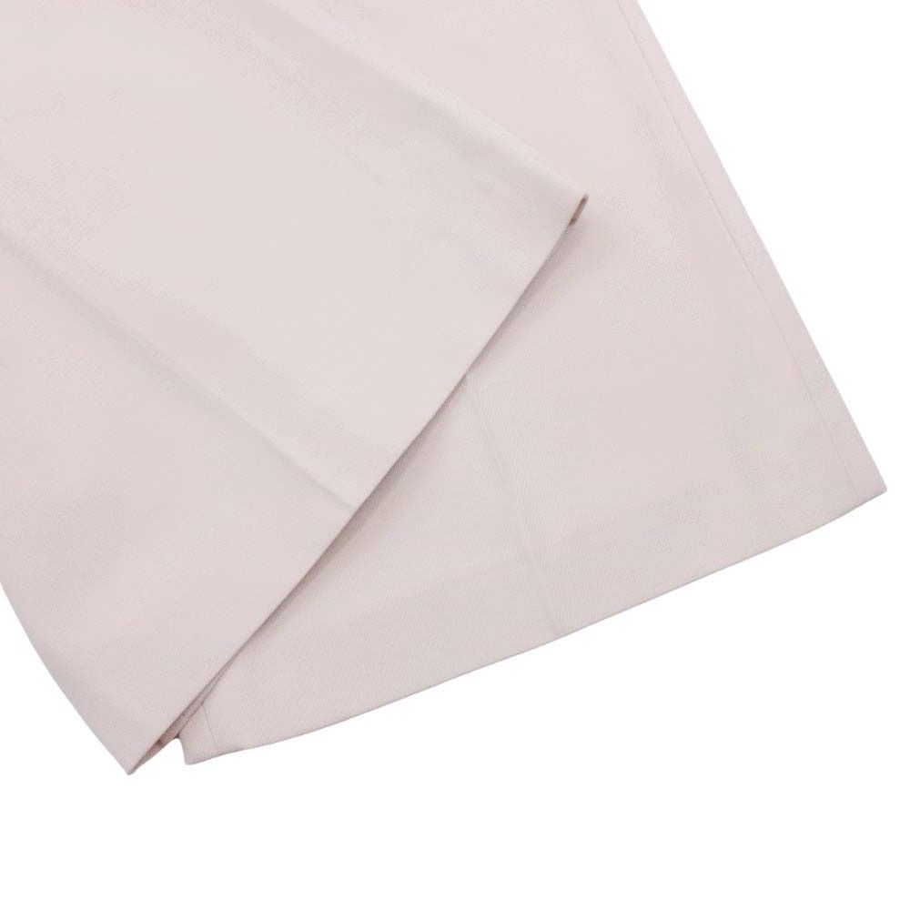 Fendi Silhouette Trousers Pants Pleated 38 Pink Beige