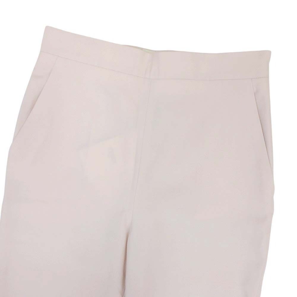 Fendi Silhouette Trousers Pants Pleated 38 Pink Beige
