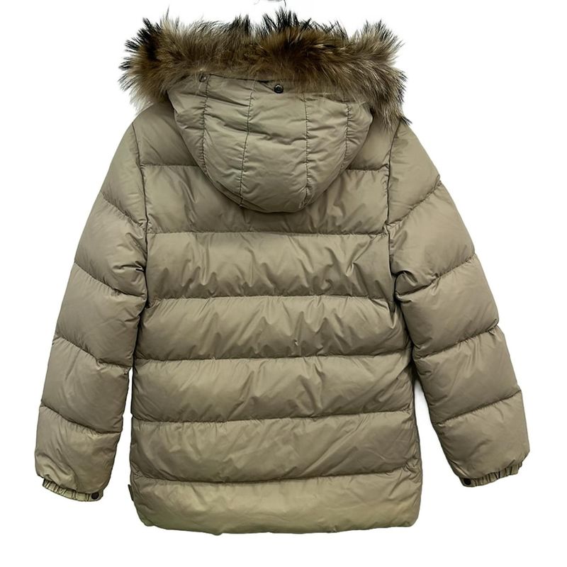 Moncler Down Jacket 00 XS Beige Long Sleeve Winter