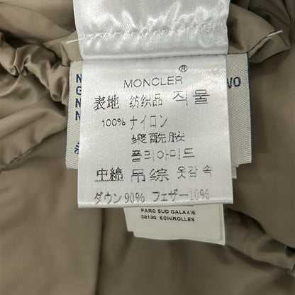 Moncler Down Jacket 00 XS Beige Long Sleeve Winter