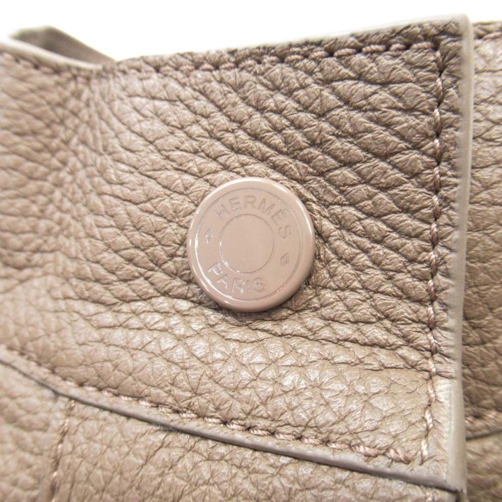 Hermes Deerskin Quilted Riders Jacket Series Button 34 Gray