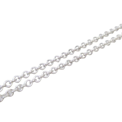 Tiffany & Co Open Cross Necklace Pendant Infinity Silver