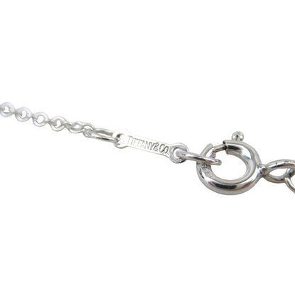 Tiffany & Co Open Cross Necklace Pendant Infinity Silver