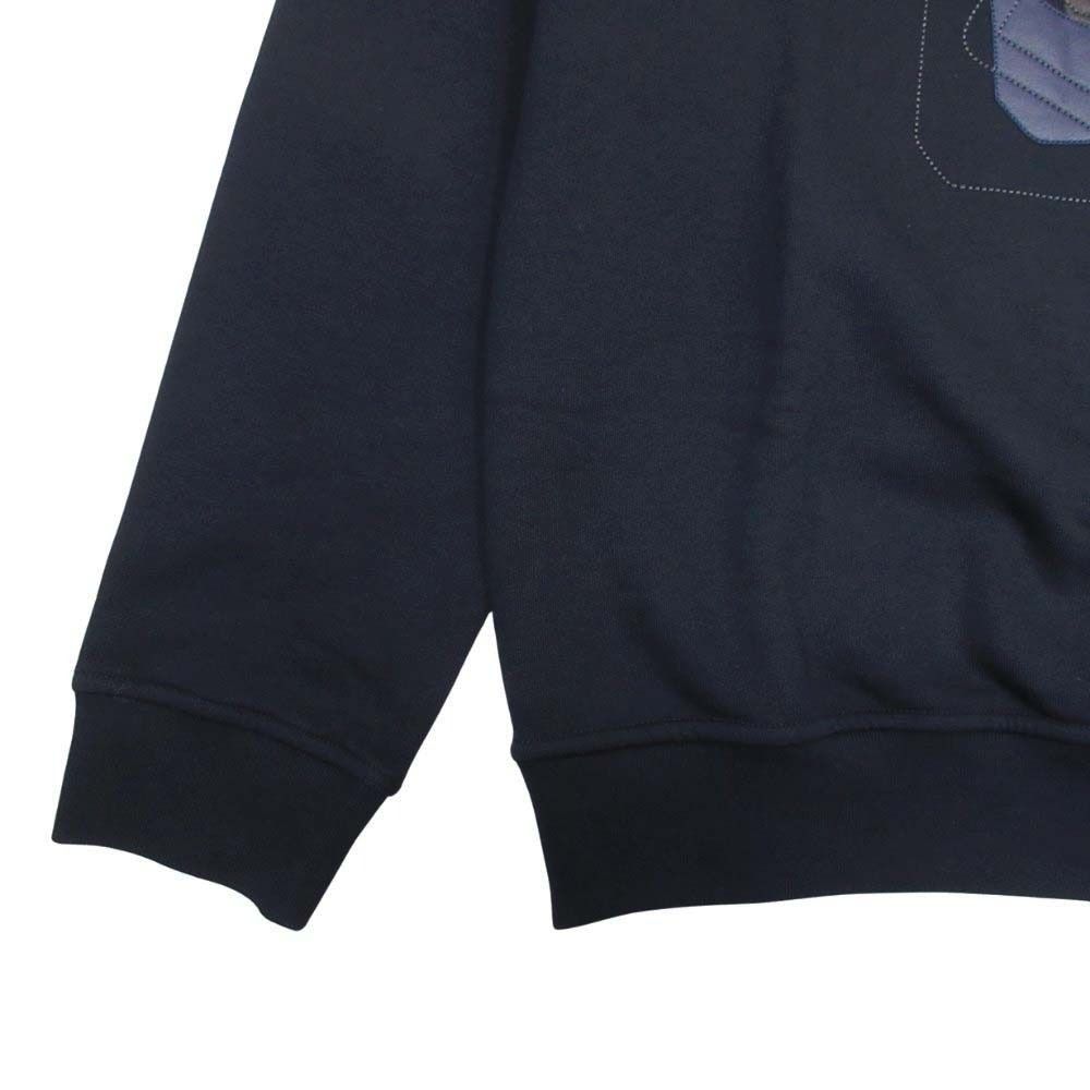 Hermes Etriers Decales Leather Patch Sweatshirt Shirt Brushed Lining Trainers