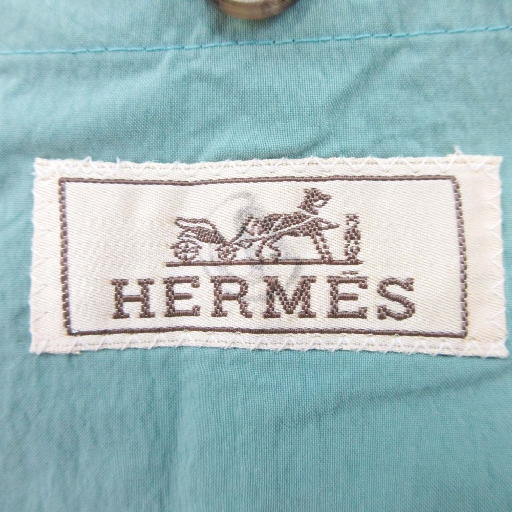 Hermes Nylon Jacket Green
