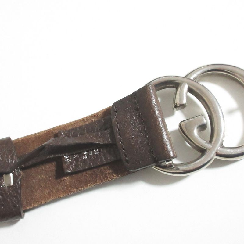 Gucci GG Marmont Leather Belt Brown