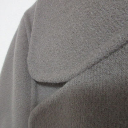 Max Mara 'S Maxmara Virgin Wool Belted Coat 34 Grey