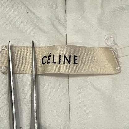 Celine Phoebe Philo Era Center Pleated Pants 38 Black