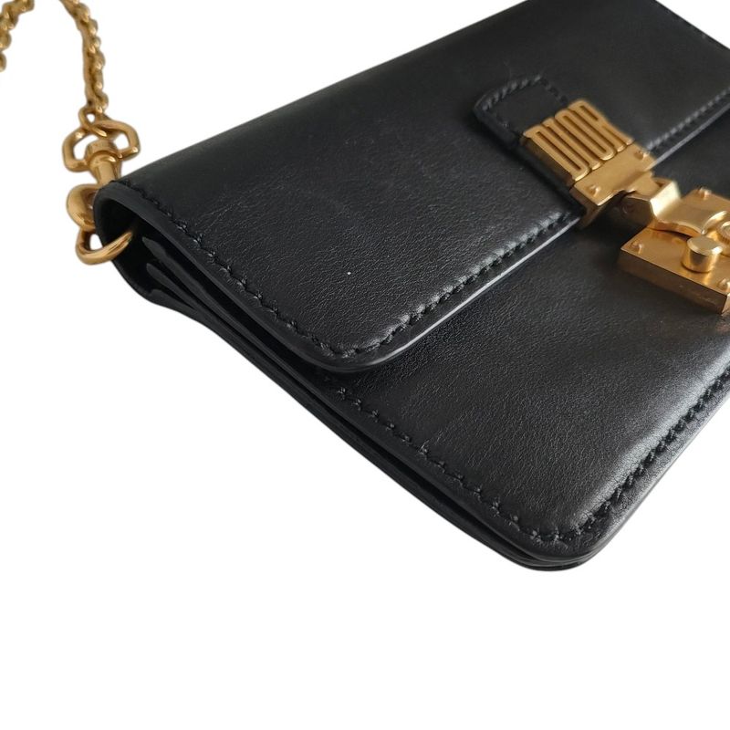 Dior le Logo Chi-n Wallet Black