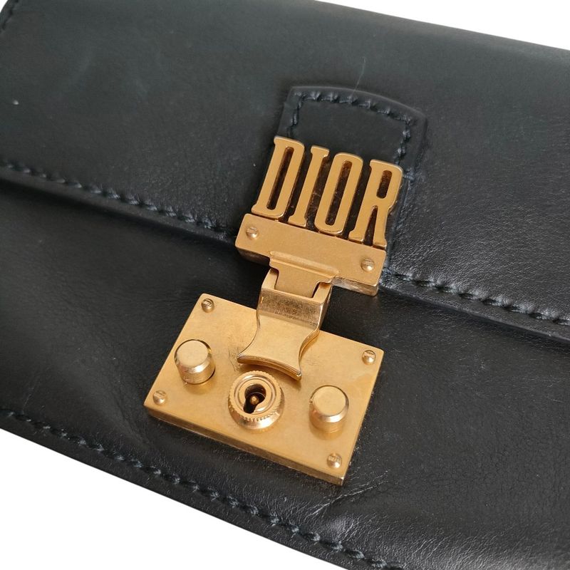Dior le Logo Chi-n Wallet Black