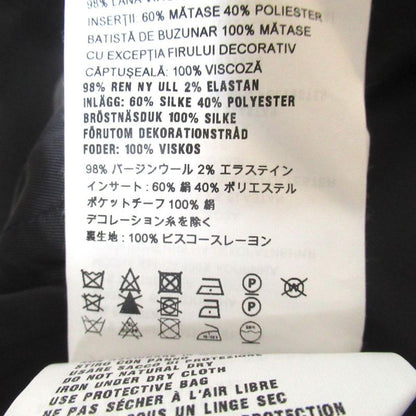 Miu Miu Miu Logo Pocket Chief Tuxedo Jacket 38 Black