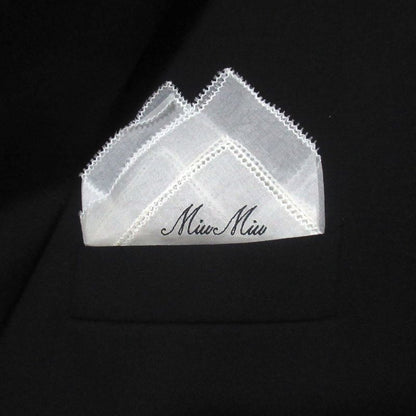 Miu Miu Miu Logo Pocket Chief Tuxedo Jacket 38 Black