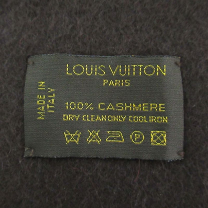 Louis Vuitton Echarpe Jhelum Cashmere Fringe Scarf LV Brown