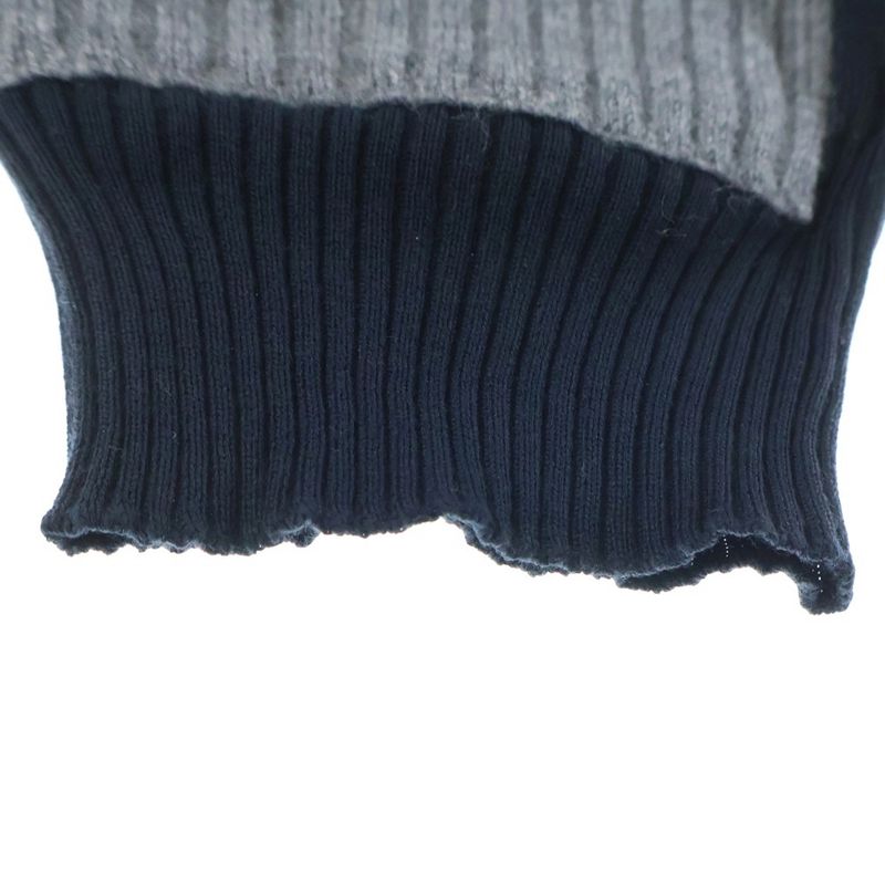 Miu Miu Logo Embroidery Layered Sweater