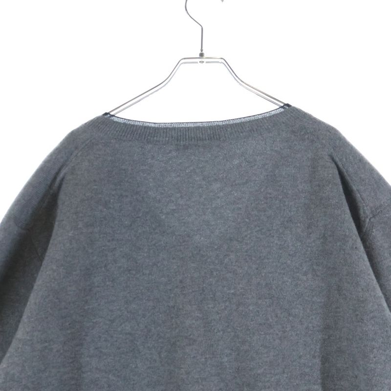 Miu Miu Logo Embroidery Layered Sweater