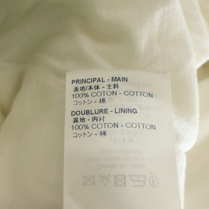 Louis Vuitton Velour Multi Pocket Monogram Cargo Long Pants White Jza