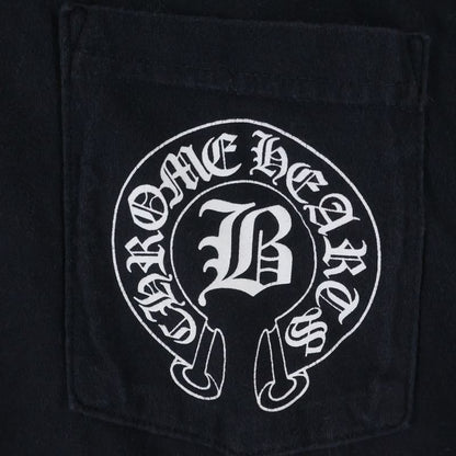 Chrome Hearts Bella Hadid Initial Logo Print Short Sleeve T-Shirt Black