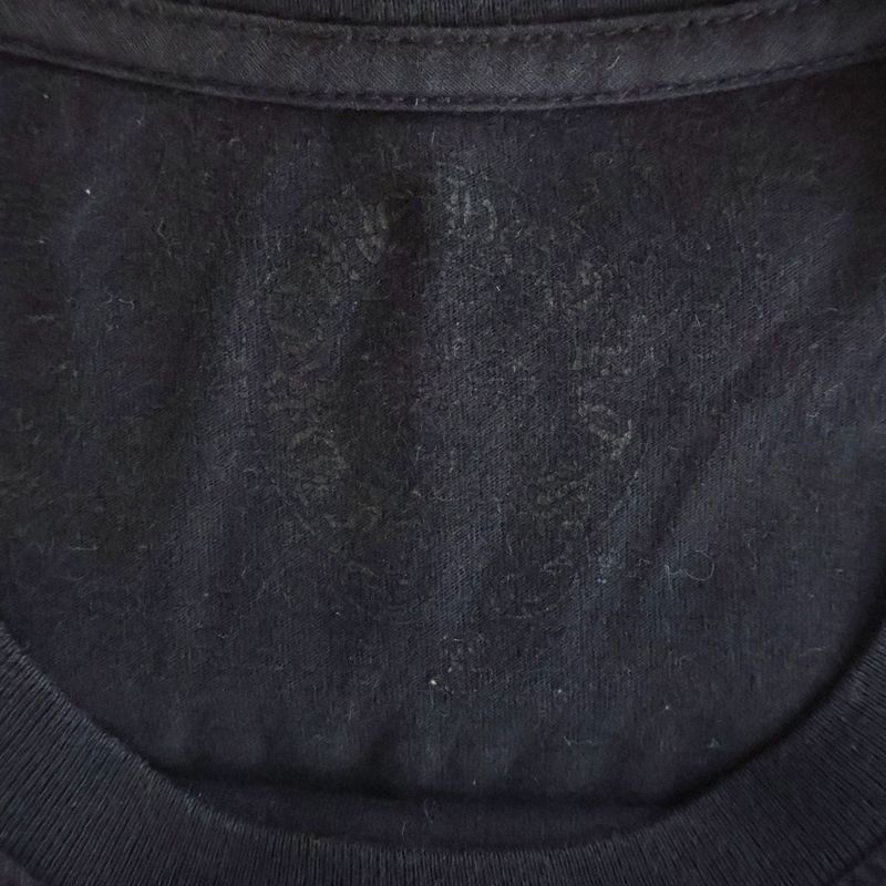 Chrome Hearts Bella Hadid Initial Logo Print Short Sleeve T-Shirt Black