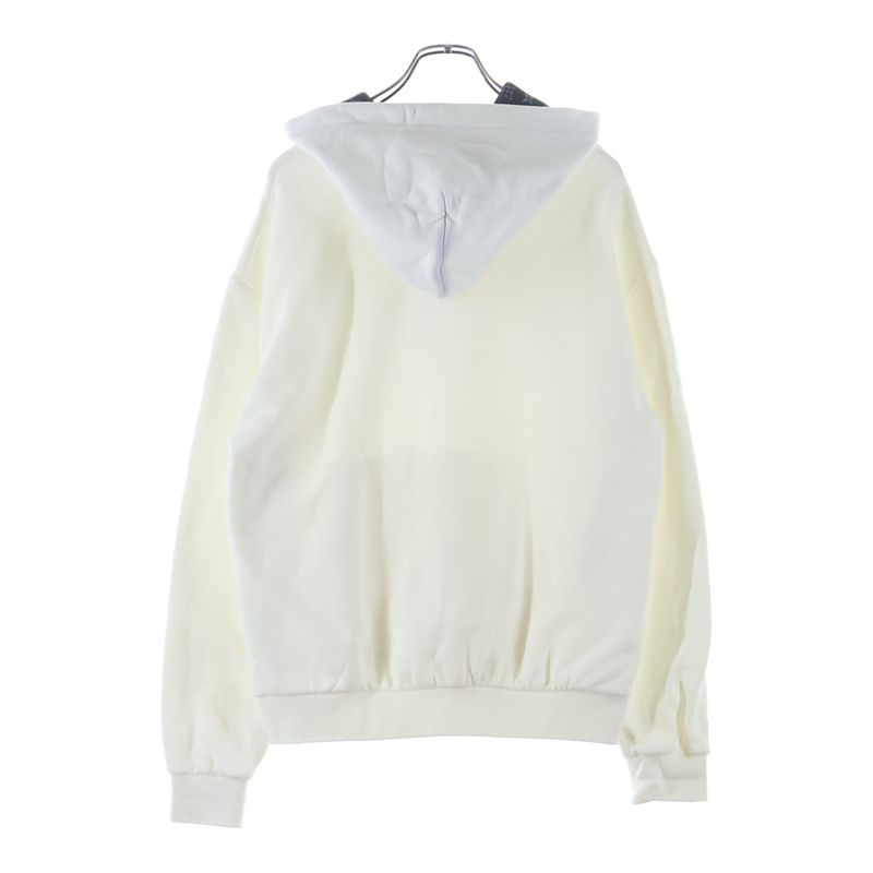 Louis Vuitton Monogram Lining Line Stone Logo Hoodie White
