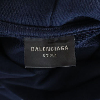 Balenciaga Round Hoodie BE Nice Front Print Damage