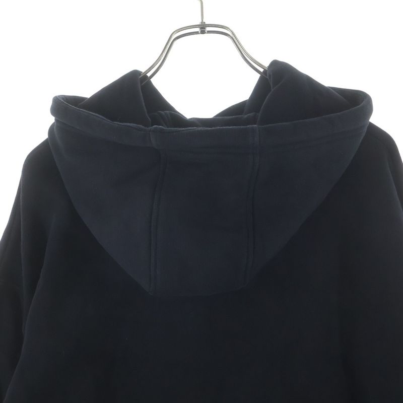 Loewe Relaxed Fit Hoodie Anagram Fit Pullover Sweatshirt Black