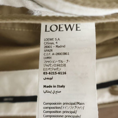 Loewe Straight Pants Carpenter Trousers Beige