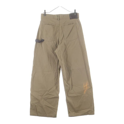 Loewe Straight Pants Carpenter Trousers Beige