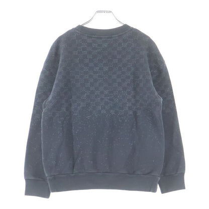Louis Vuitton Damier Spread Print Sweatshirt Trainer Gray