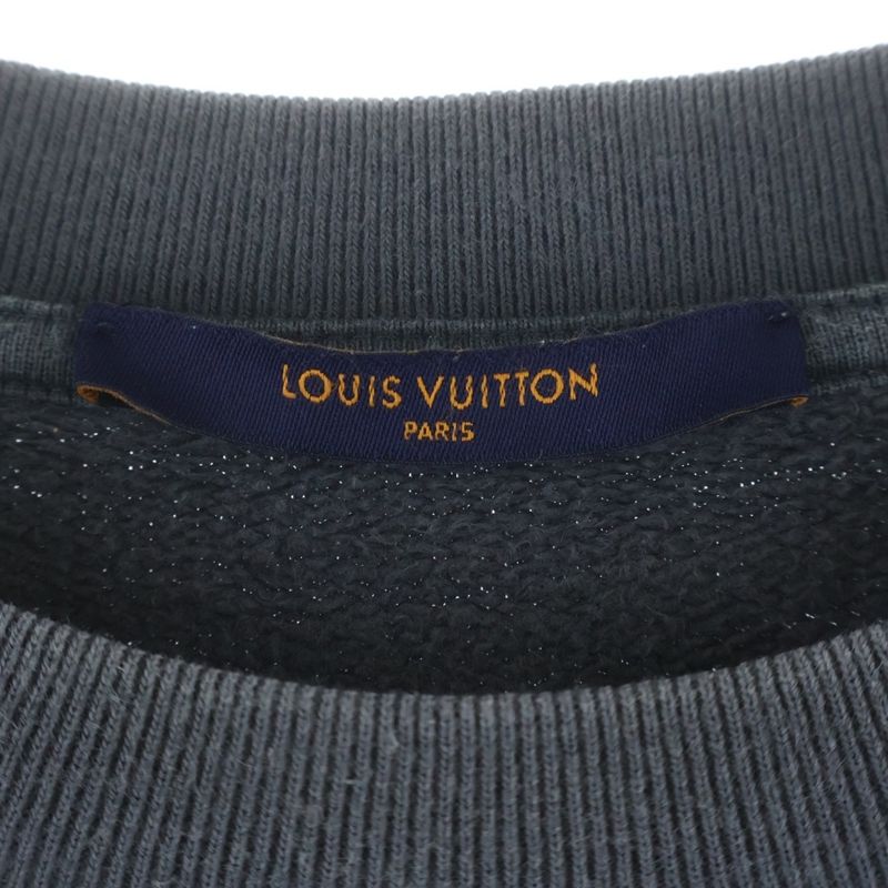 Louis Vuitton Damier Spread Print Sweatshirt Trainer Gray