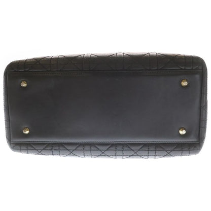 Dior Lady Cannage Black 2-Way Shoulder Bag