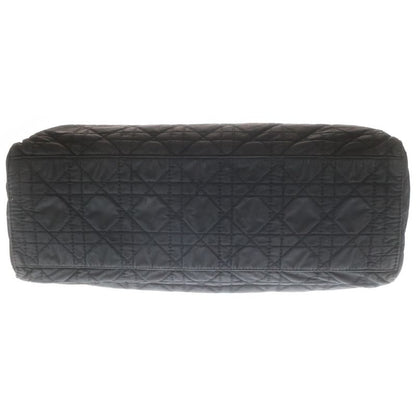 Dior Lady Tote Black Cotton Silver