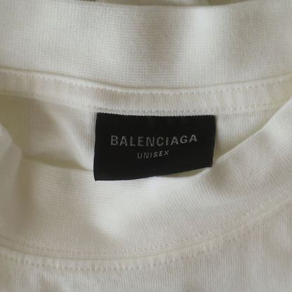 Balenciaga Over Champs Elysees T-Shirt Front Print Pullover Top Short Sleeve